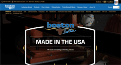 Desktop Screenshot of bostonleather.com